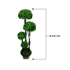 Artificial Cypress Topiary Ball Tree 100 Cm Luxury Casa