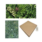 Artificial Deluxe Mixed Leaf Green Wall Panel 100x100 cm Luxury Casa