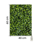 Artificial Dense Leaf Green Wall Panel 40x60 cm Luxury Casa
