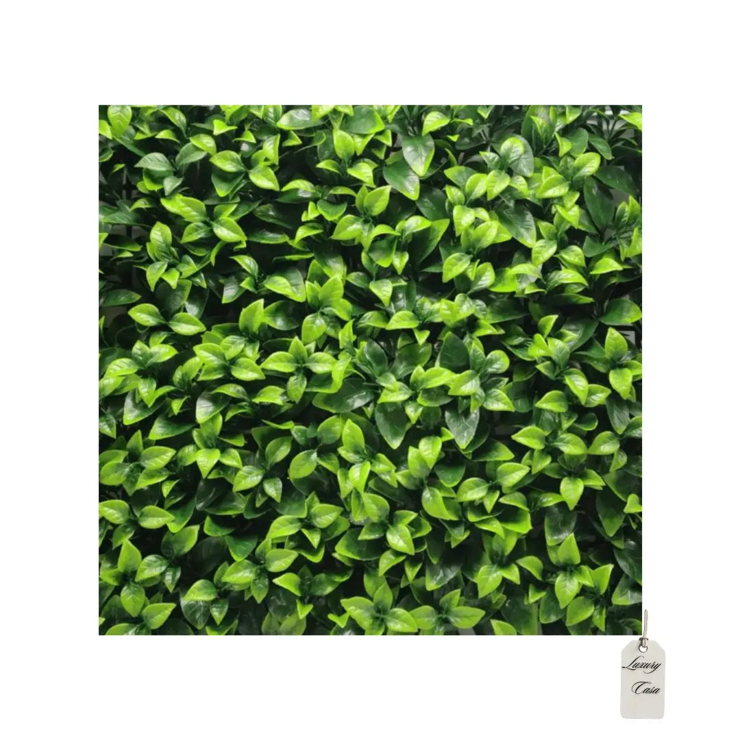 Artificial Green Leaf Wall Panel 50x50 cm Luxury Casa
