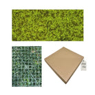 Artificial Moss Wall Panel Yellow Green 100x100 cm Luxury Casa