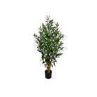 Artificial Olive Tree With Natural Wooden Trunk 120 cm Luxury Casa