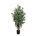 Artificial Olive Tree With Natural Wooden Trunk 120 cm Luxury Casa