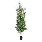 Artificial Olive Tree With Natural Wooden Trunk 180 cm Luxury Casa