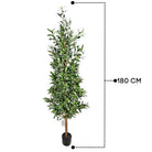 Artificial Olive Tree With Natural Wooden Trunk 180 cm Luxury Casa