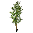 Artificial Olive Tree With Natural Wooden Trunk 210 cm Luxury Casa