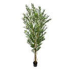 Artificial Olive Tree With Natural Wooden Trunk 210 cm Luxury Casa