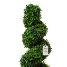 Artificial Topiary Boxwood Spiral Trees 180 Cm Luxury Casa