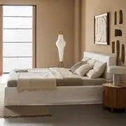 Bed Frame Modern King Queen Size for bedroom Without Mattress Luxury Casa