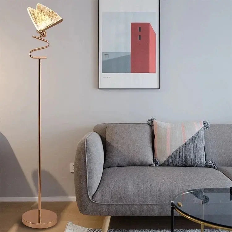 Butterfly Floor Lamp Luxury Casa