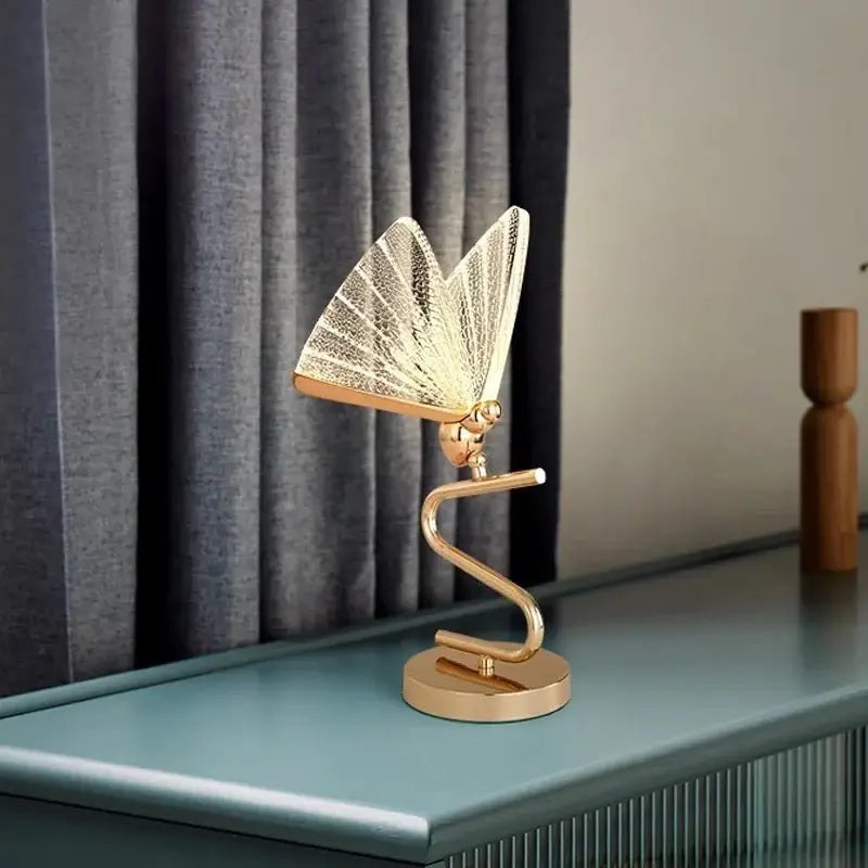 Butterfly Table Lamp Luxury Casa