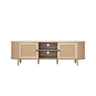 Natural Rattan & Wood TV Unit Luxury Casa