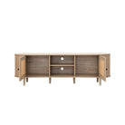 Natural Rattan & Wood TV Unit Luxury Casa