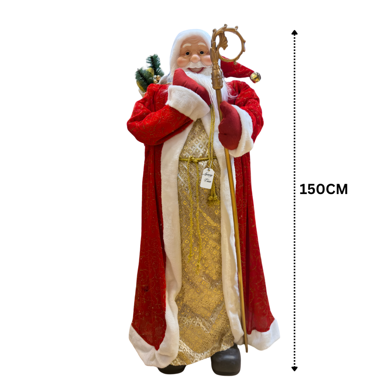 Stately Royal Robes Santa Figure Luxury Casa