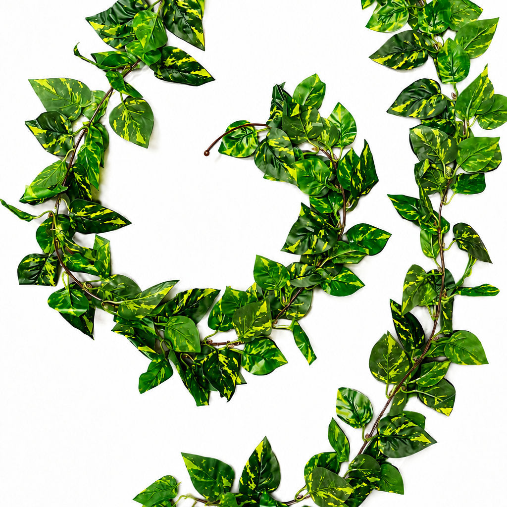 Artificial Golden Pothos Hanging Vine Garland