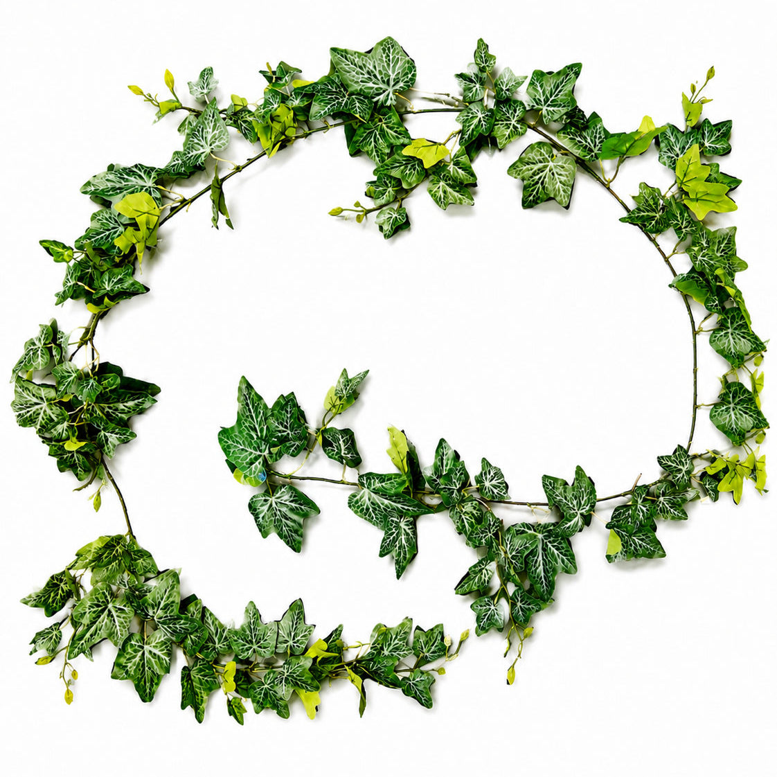 Artificial White Vein Ivy Hanging Vine Garland