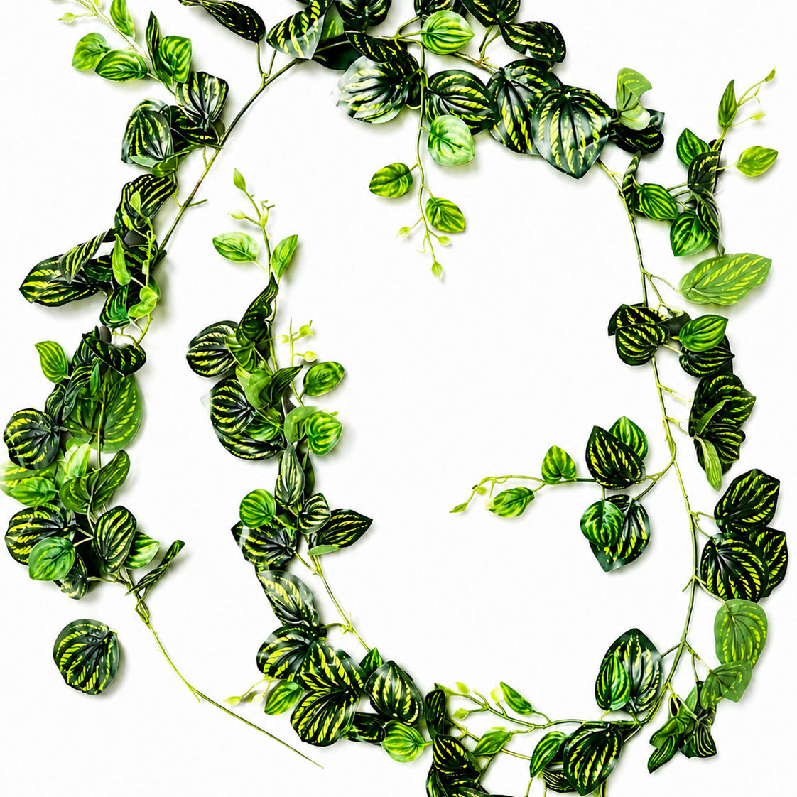 Artificial Calathea Hanging Vine Garland