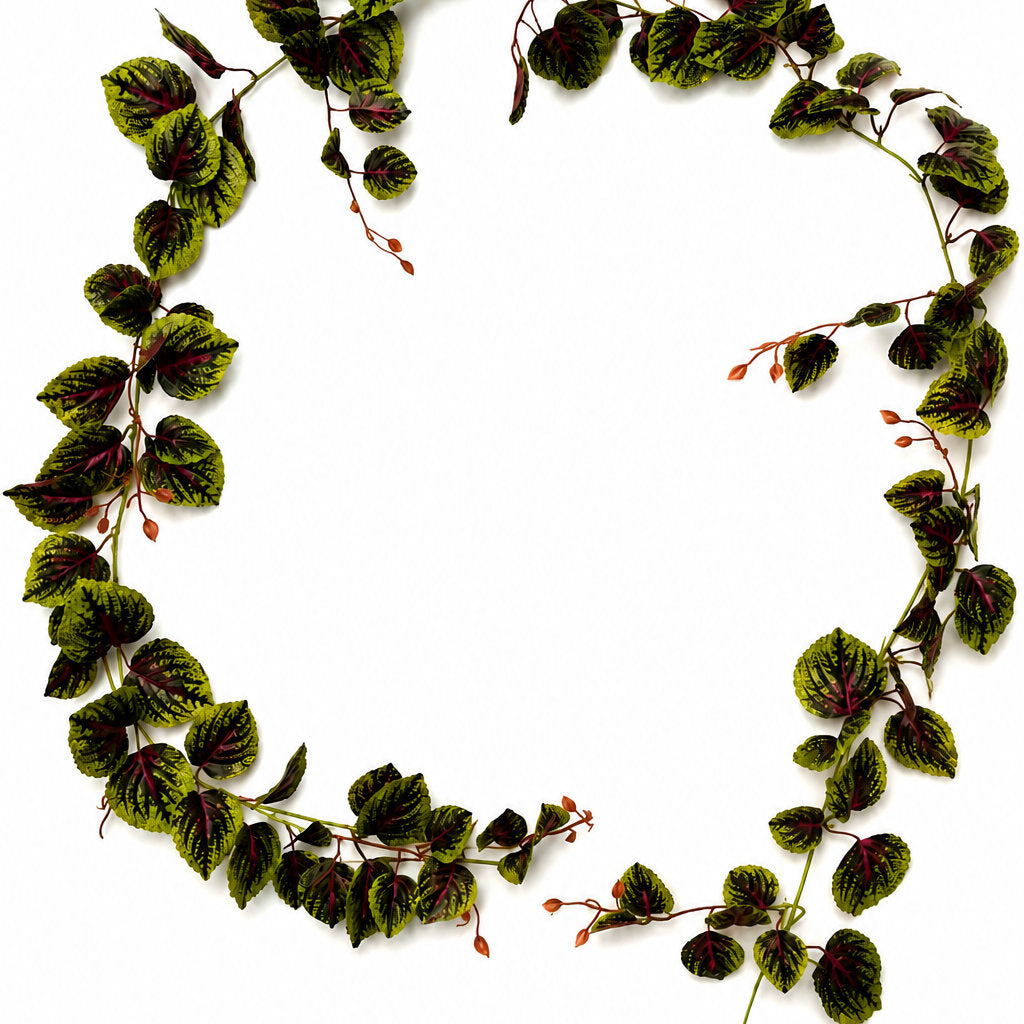 Artificial Painted Nettle Hanging Vine Garland