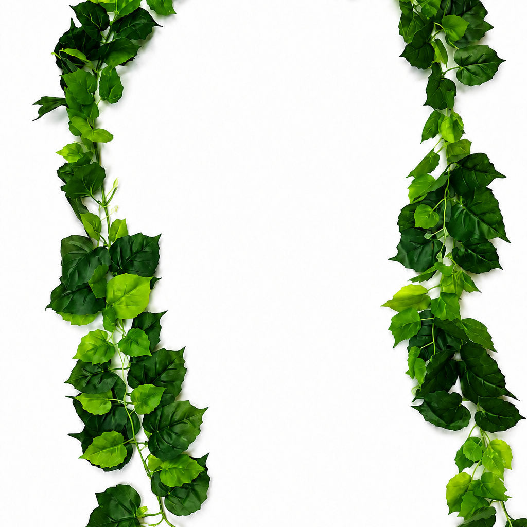 Artificial Large Leaf Hanging Vine Garland
