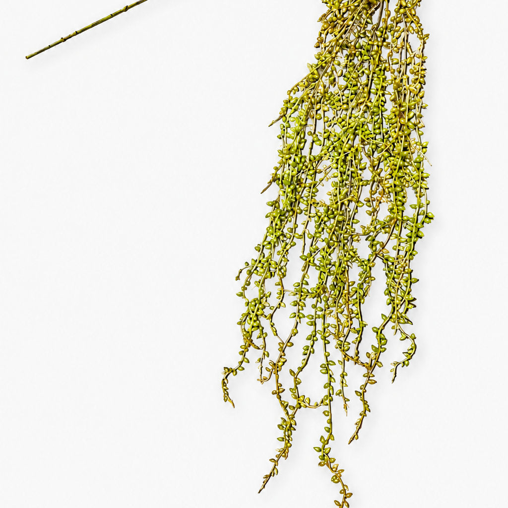 Artificial Hanging String of Pearls Spray