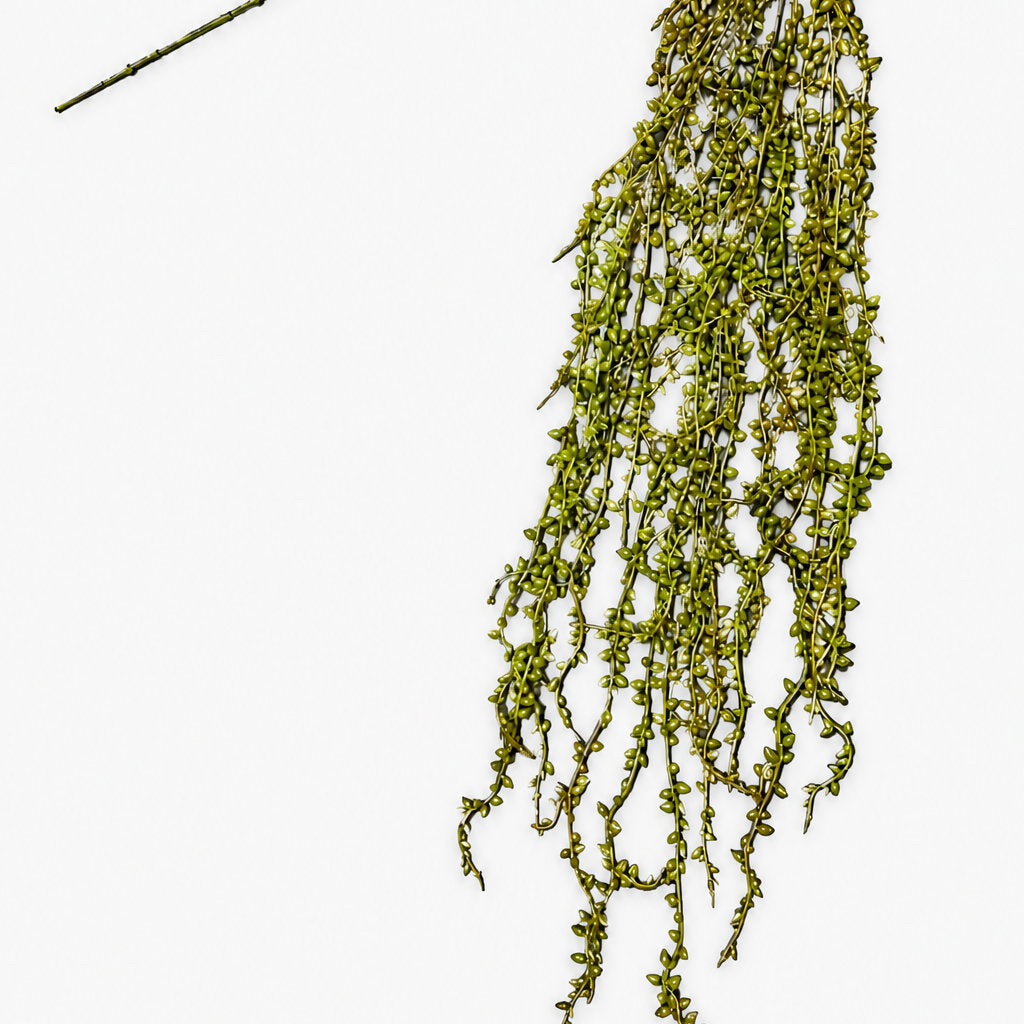Artificial Hanging String of Pearls Spray