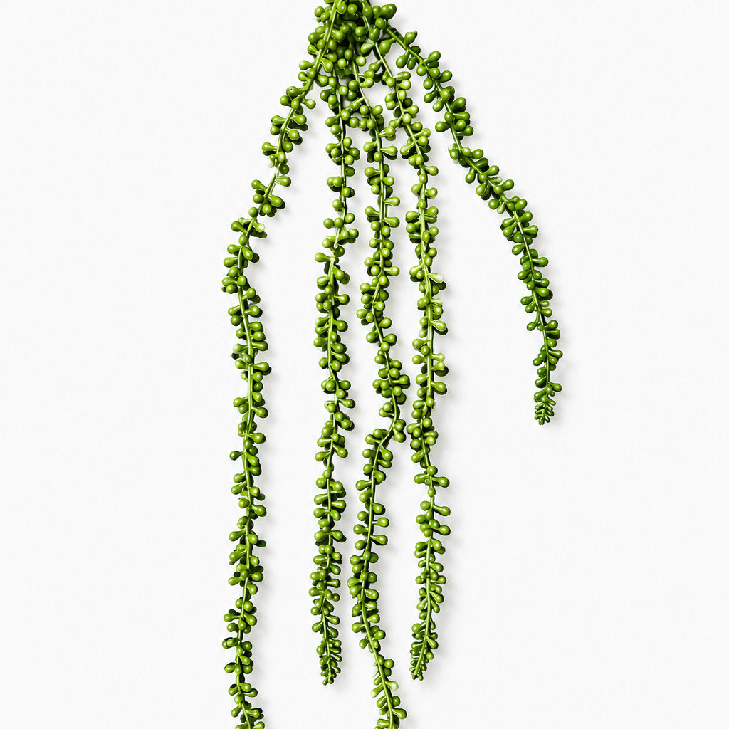 Artificial Hanging String of Beads Vine Spray