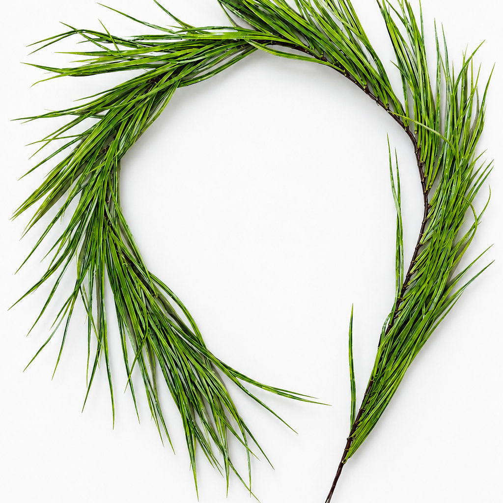 Artificial Long Needle Grass Garland
