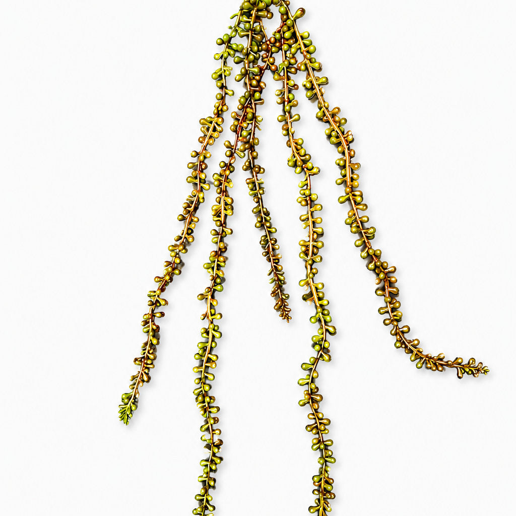 Artificial Hanging String of Beads Vine Spray