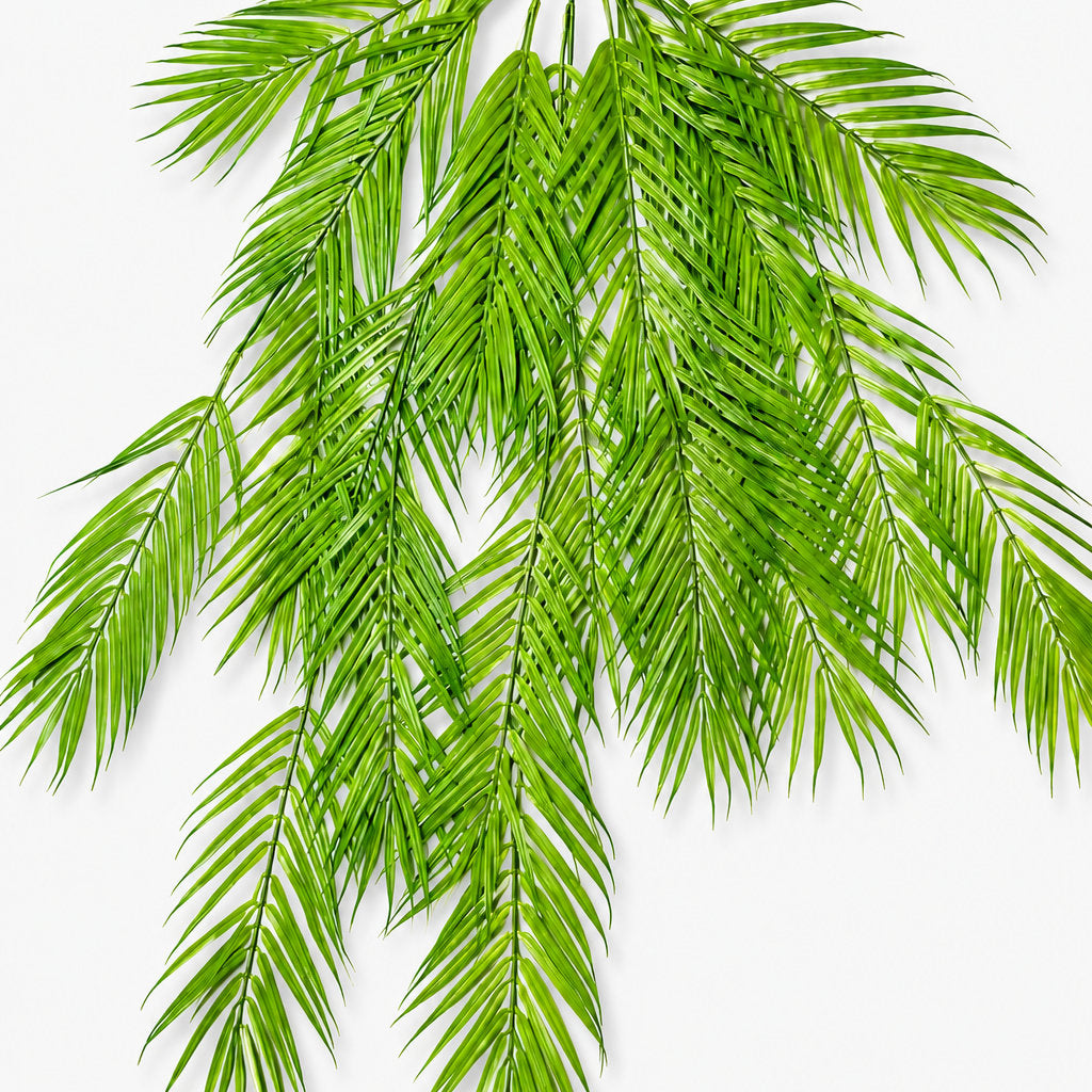 Artificial Hanging Areca Palm Leaf Bush