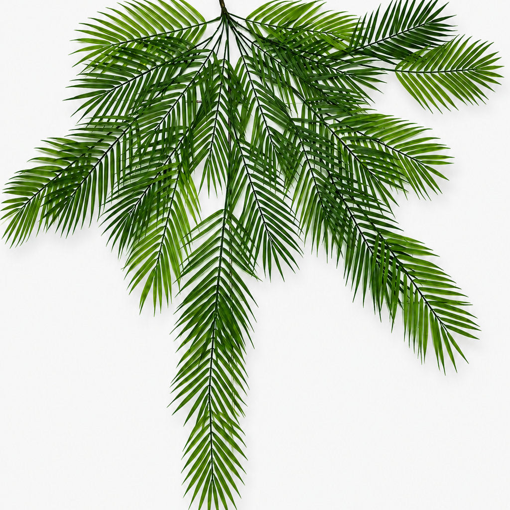 Artificial Hanging Areca Palm Frond Bush
