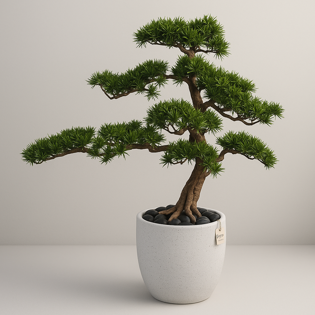 Artificial Bonsai Tree 120 cm – Realistic Decorative Indoor Plant Luxury Casa