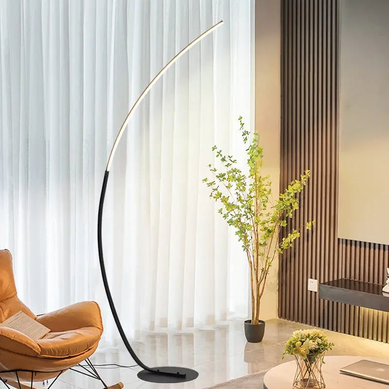 Curve LED Floor Lamp Luxury Casa