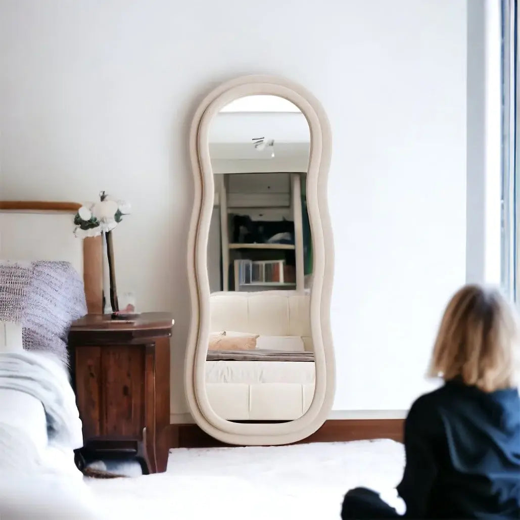 Curvy Squiggle Full Length Mirror Luxury Casa