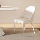 Elegant White Dining Chair - Modern & Comfortable Luxury Casa