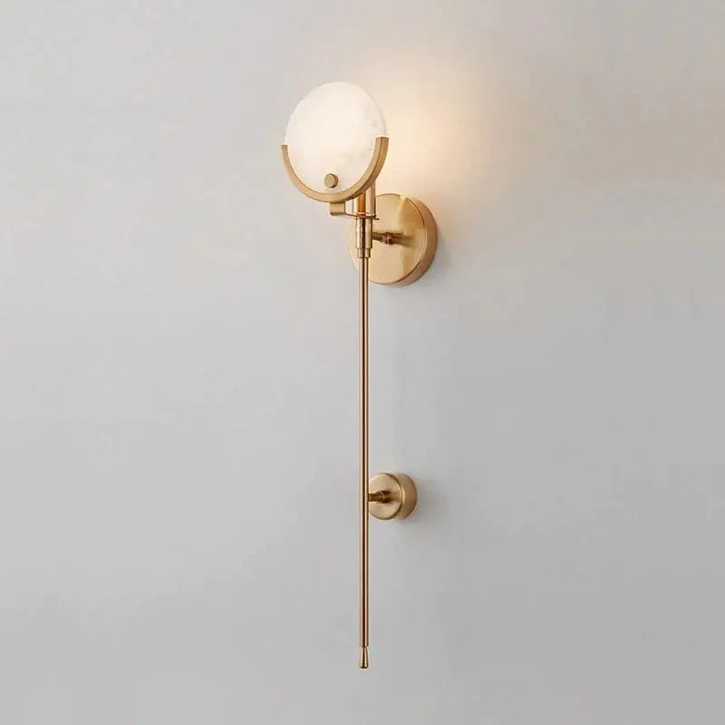 Gold Marble Modern Wall Lamp Luxury Casa