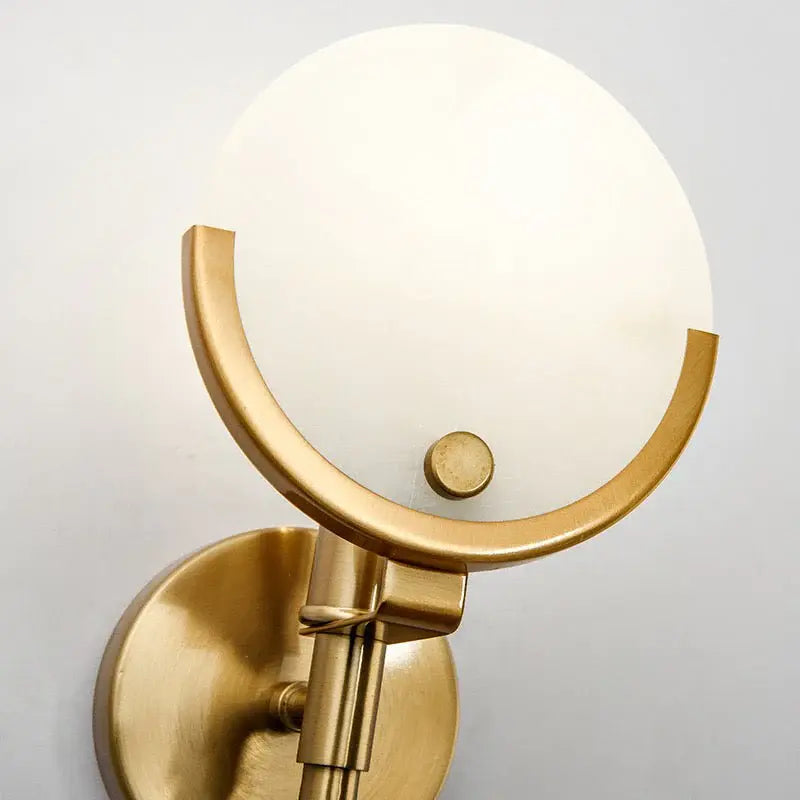 Gold Marble Modern Wall Lamp Luxury Casa