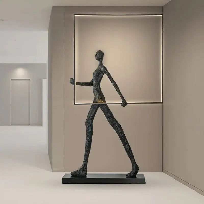 Human Sculpture Floor Lamp Luxury Casa