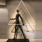 Human Statue Floor Lamp Luxury Casa