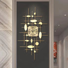 Iron Wall Clock Luxury Casa