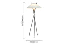 Lamp Shade Floor Lamp Luxury Casa