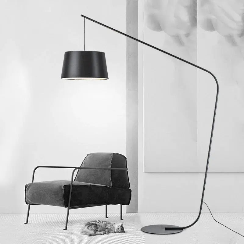Large Black Corner Floor Lamp Luxury Casa