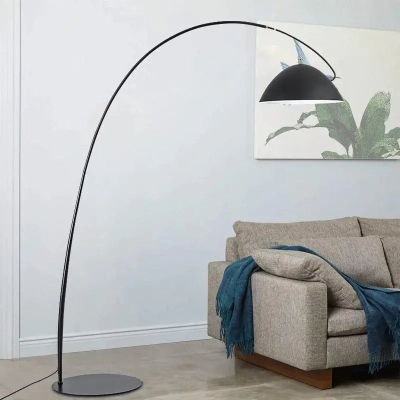 Large Half Moon Floor Lamp Luxury Casa