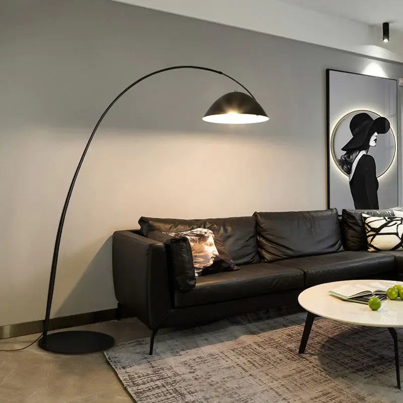 Large Half Moon Floor Lamp Luxury Casa