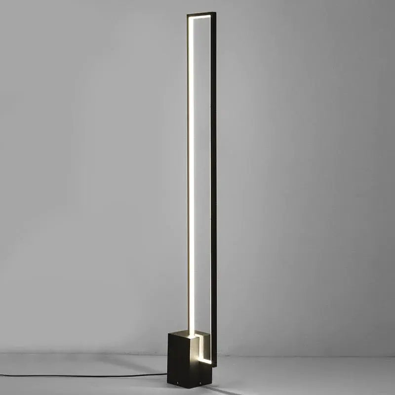 Liner Rectangular LED Modern Floor Lamp Luxury Casa