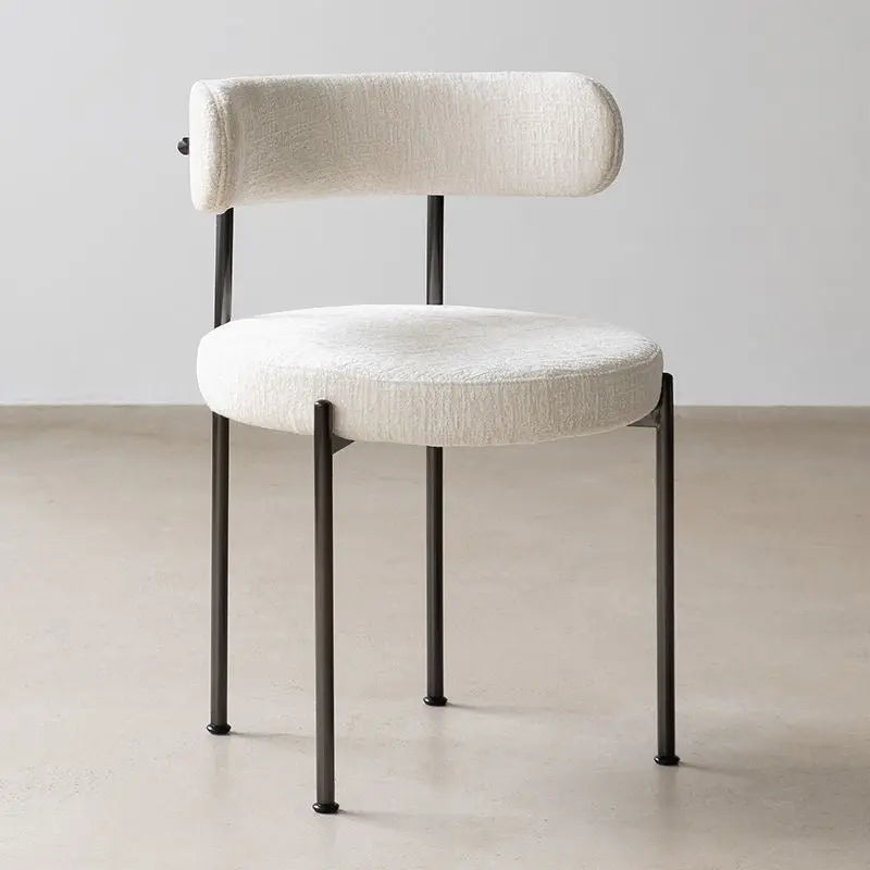 Liza Boucle Dining Chair Luxury Casa
