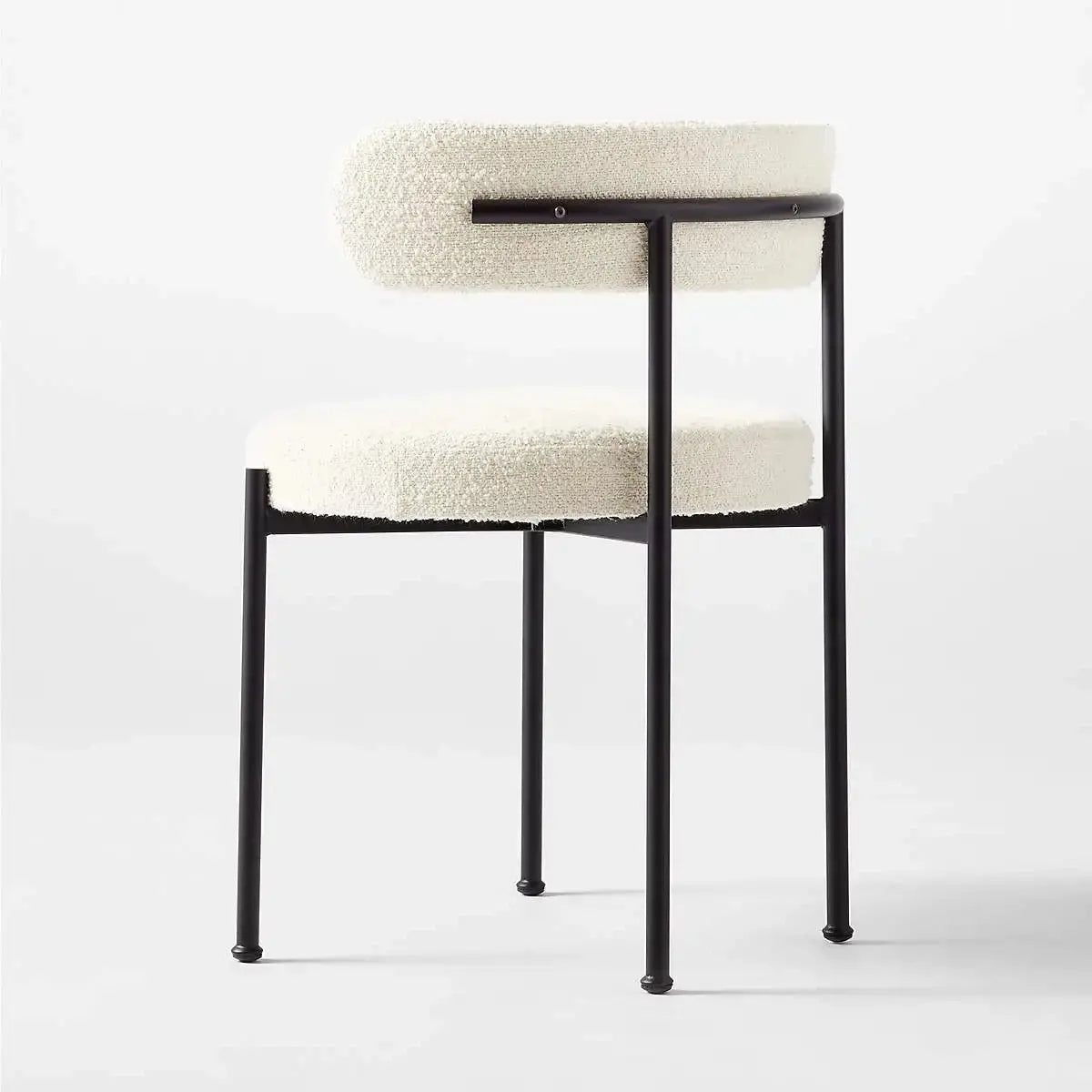Liza Boucle Dining Chair Luxury Casa