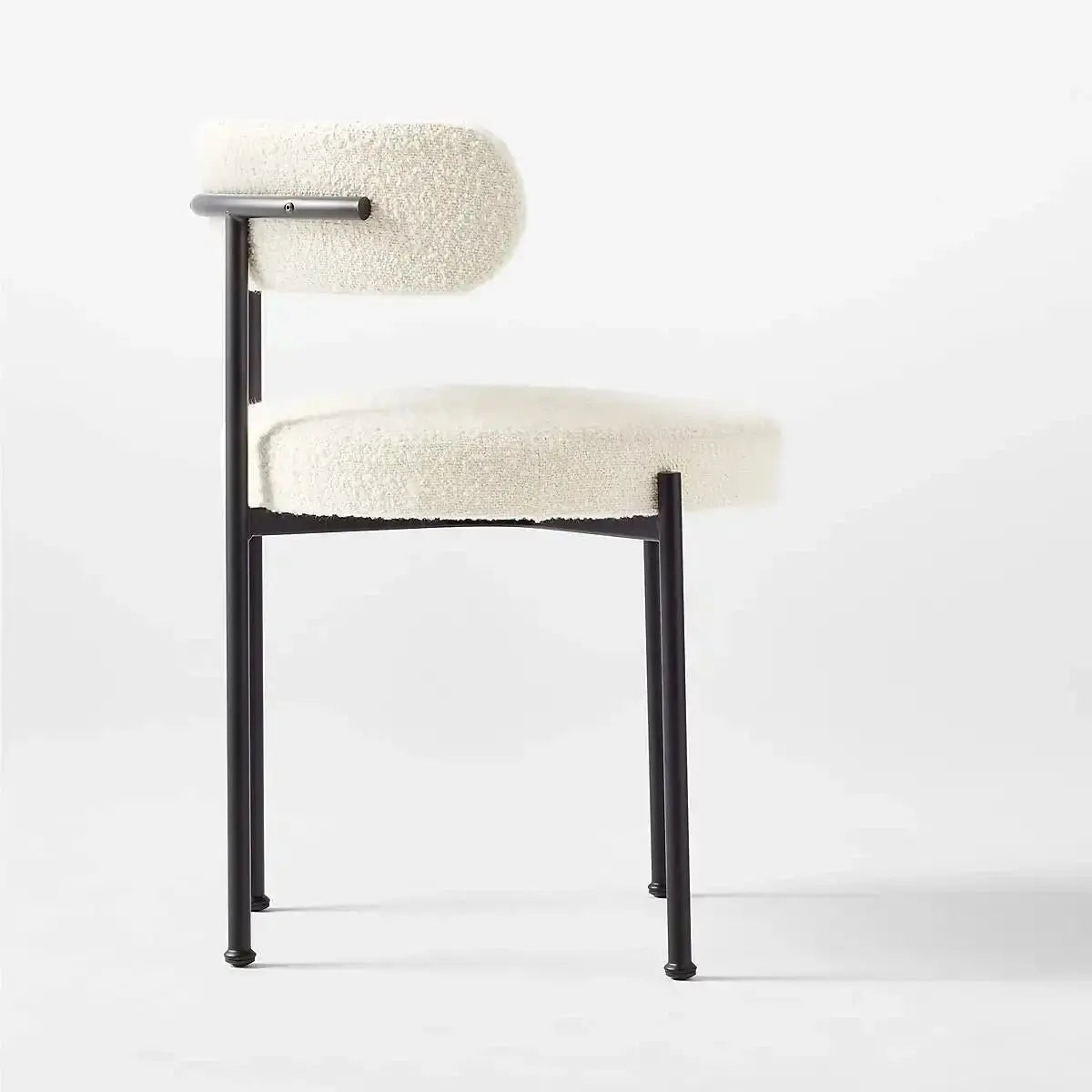 Liza Boucle Dining Chair Luxury Casa