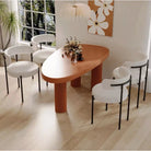 Liza Boucle Dining Chair Luxury Casa