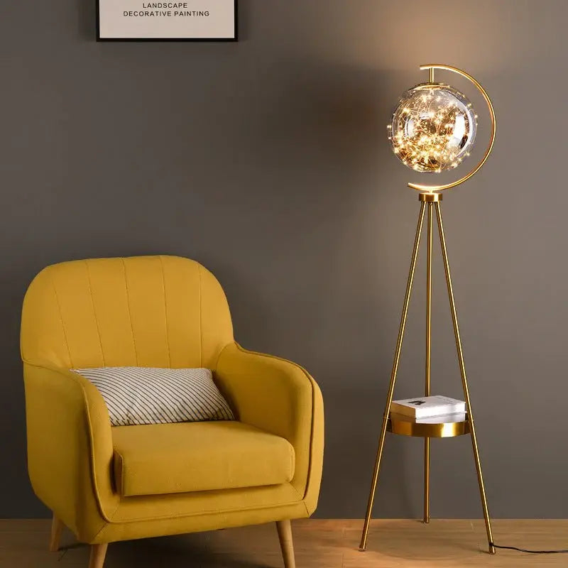 Luxury Golden Floor Lamp Luxury Casa