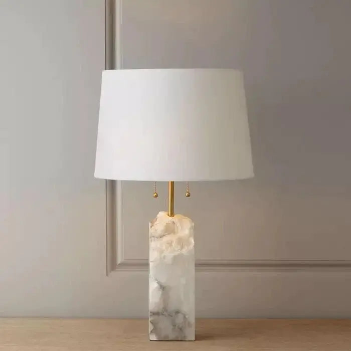 Luxury Natural Marble Table Lamp Luxury Casa